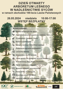 Dzień Otwarty Arboretum Leśnego w ramach obchodów 100-lecia Lasów Państwowych